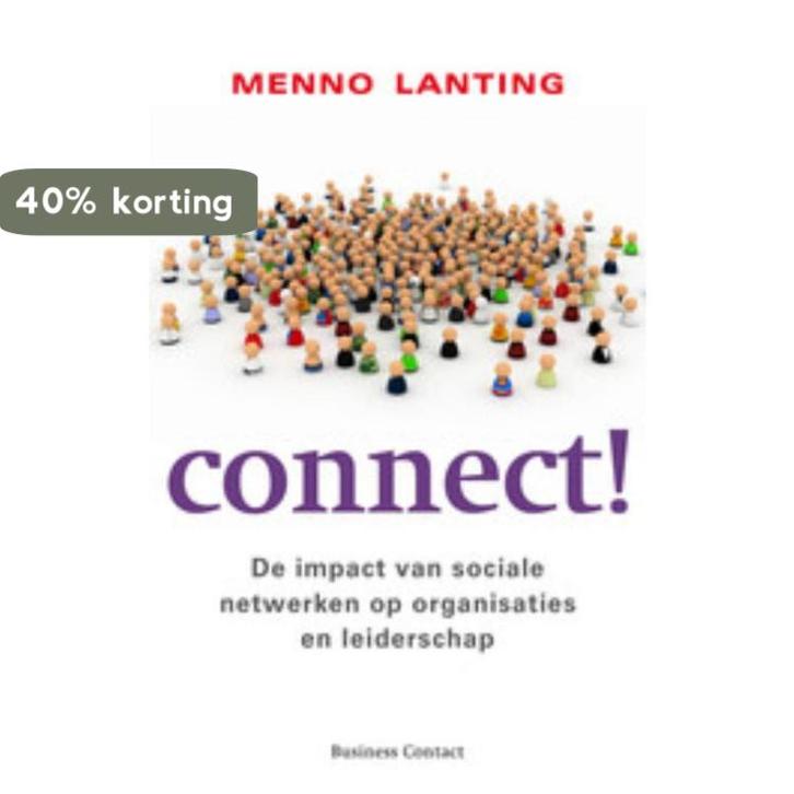 Connect! 9789047003069 Menno Lanting, Boeken, Economie, Management en Marketing, Gelezen, Verzenden