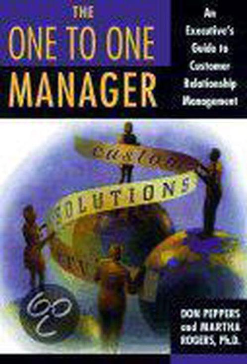 One to One Manager 9780385494083, Livres, Livres Autre, Envoi
