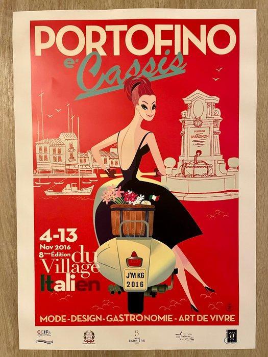 Monsieur Z - Portofino - Viva La Vespa - Année 2016, Antiquités & Art, Art | Objets design