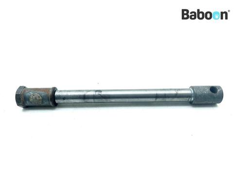 Voorwiel As Honda CB 400 F 1975-1978 (CB400F), Motoren, Onderdelen | Honda, Gebruikt, Verzenden