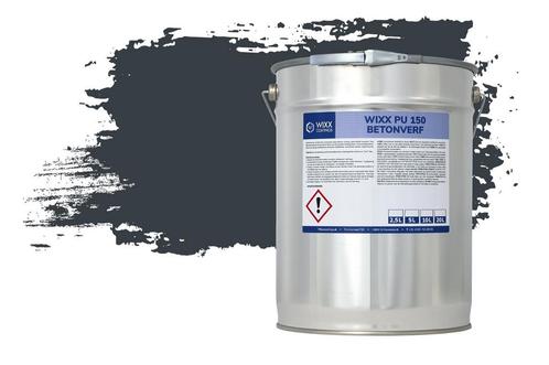 Wixx PU 150 Betonverf RAL 7016 | Antracietgrijs 10L, Doe-het-zelf en Bouw, Verf, Beits en Lak, Nieuw, Verzenden
