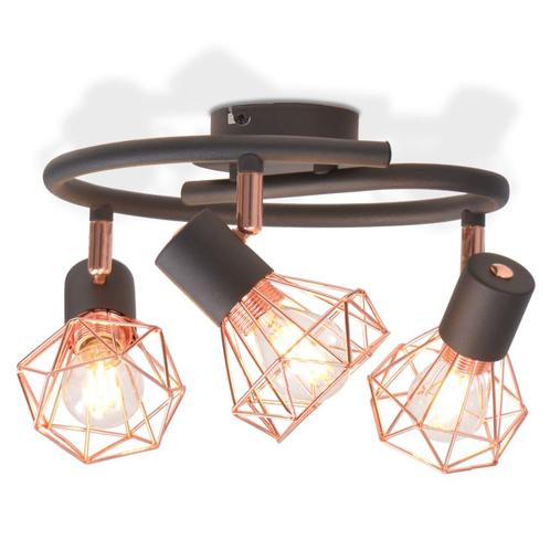 vidaXL Plafondlamp met 3 LEDs 12 W, Huis en Inrichting, Lampen | Plafondlampen, Nieuw, Verzenden