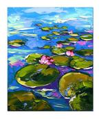 Olivier Pfleger - Mandrafina  Nymphéas roses