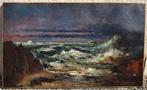 Gustave Courbet (1819-1877), Werkplaats van - La vague, Antiek en Kunst, Kunst | Schilderijen | Klassiek