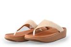 Fitflop Slippers in maat 41 Beige | 5% extra korting, Kleding | Dames, Schoenen, Slippers, Verzenden, Beige, Nieuw