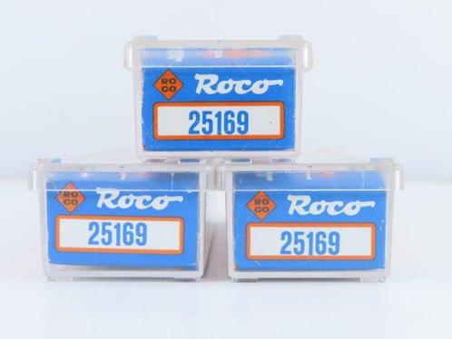 Roco N - 25169 - Train miniature (3) - 3x camions ouverts à, Hobby en Vrije tijd, Modeltreinen | N-Spoor