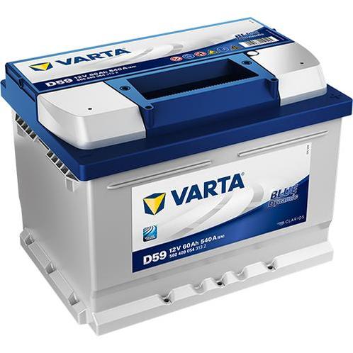 Varta D59 60amph | Auto, Auto-onderdelen, Accu's en Toebehoren, Ophalen of Verzenden