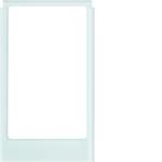 Grand cadre angulaire en verre blanc polaire - WD2231, Verzenden