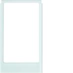 Grand cadre angulaire en verre blanc polaire - WD2231, Doe-het-zelf en Bouw, Verzenden, Nieuw