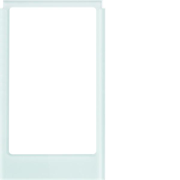 Grand cadre angulaire en verre blanc polaire - WD2231, Doe-het-zelf en Bouw, Elektriciteit en Kabels, Verzenden