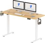 Zit sta bureau - Elektrisch - Verstelbaar - 140 x 60 cm - QE, Huis en Inrichting, Verzenden, Nieuw