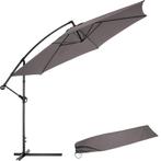 tectake Parasol zweefparasol Ciccio Ø 350cm met beschermhoes, Tuin en Terras, Zonneschermen, Verzenden, Nieuw