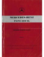 1956 MERCEDES BENZ 300 SL ONDERDELENBOEK ENGELS, Autos : Divers, Modes d'emploi & Notices d'utilisation