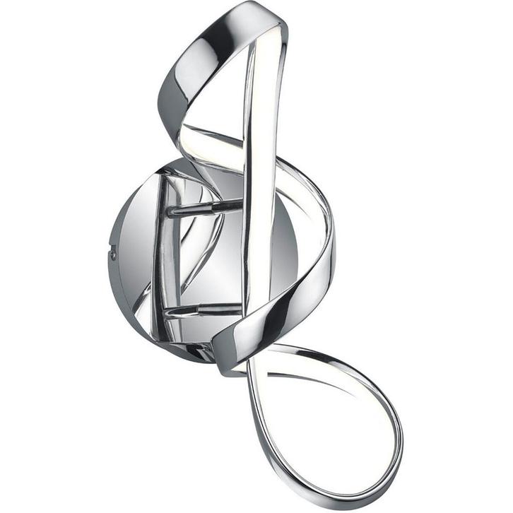 Dimbare 18W LED Wandlamp - Natuurlijk Wit 4000K - Glans Chro, Huis en Inrichting, Lampen | Wandlampen, Nieuw, Verzenden