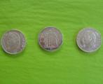 France. 5 Francs 1868-BB, 1869-BB et 1873-A (lot de 3