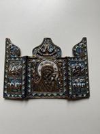 Reis-icoon - Moeder Gods van Kazan - Metaal, Antiek en Kunst