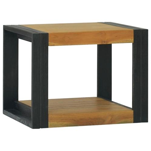 vidaXL Badkamerwandkast 45x45x35 cm massief teakhout, Huis en Inrichting, Kasten | Overige, Nieuw, Verzenden
