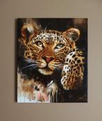 Ewa Switala - Resting Leopard, Antiek en Kunst, Kunst | Schilderijen | Modern
