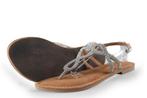 Lazamani Sandalen in maat 40 Zilver | 5% extra korting, Kleding | Dames, Schoenen, Overige kleuren, Verzenden, Lazamani, Sandalen of Muiltjes
