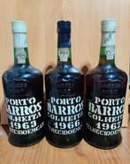 Barros Colheita Port: 1963, 1966 & 1967 - Porto - 3 Flessen, Verzamelen, Nieuw