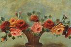 École allemande (XX) - Still life with roses - NO RESERVE