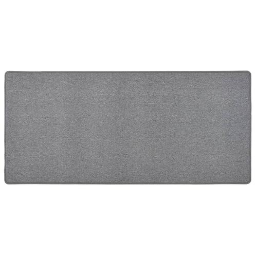 vidaXL Tapijtloper 50x100 cm donkergrijs, Huis en Inrichting, Stoffering | Tapijten en Vloerkleden, Nieuw, Verzenden