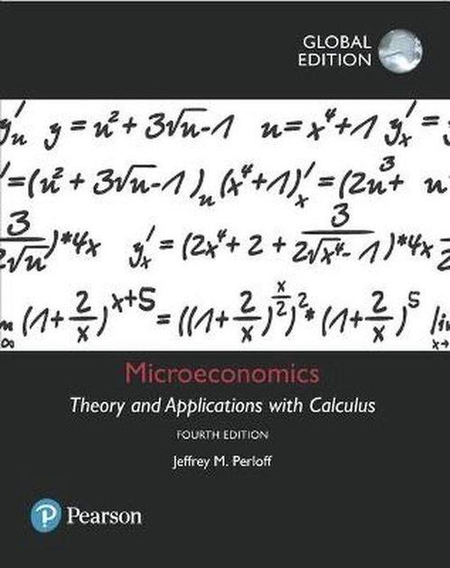 Microeconomics: Theory and Applications with Calculus,, Boeken, Overige Boeken, Gelezen, Verzenden