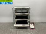 Vitrine chauffante Ubert en acier inoxydable 80 cm 230V, Verzenden
