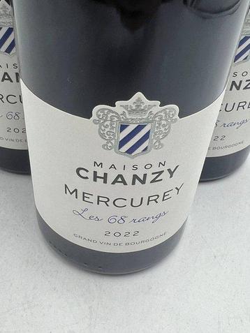 2022 Maison Chanzy Les 68 Rangs - Mercurey - 6 Bouteilles