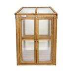 Lendo Online Kweekkas 60x49x97,5 cm Vurenhout PC Bruin, Tuin en Terras, Verzenden, Nieuw