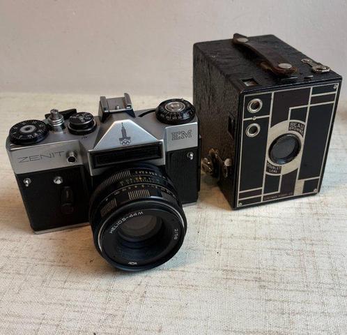 Kodak, Zenit EM + Helios-44M 2/58mm + Beau Brownie | Analoge, Audio, Tv en Foto, Fotocamera's Analoog