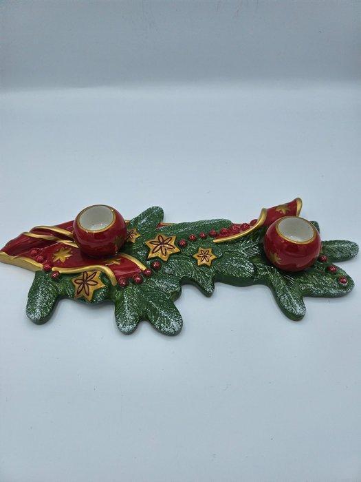 Kerstdecoratie - Porselein - Villeroy & boch kandelaar, Diversen, Kerst