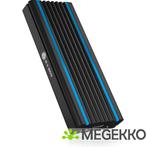 ICY BOX IB-1824ML-C31 M.2 SDD-behuizing Zwart, Computers en Software, Verzenden, Nieuw