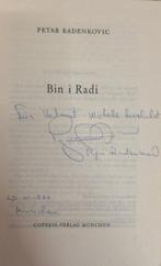 Petar Radenkovic - [SIGNED BOOK] Bin i Radi... - 1965, Nieuw