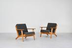 Getama - Hans Wegner - Lounge stoel (2) - GE 290 - Hout