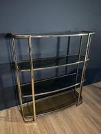 Boekenkast - Glas, IJzer, Verguld messing, Antiek en Kunst