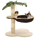 vidaXL Kattenkrabpaal met sisal krabpaal 50 cm beige en, Dieren en Toebehoren, Katten-accessoires, Verzenden, Nieuw