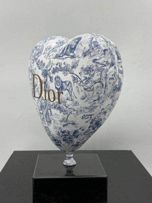 Naor - Heart Dior pop art, Antiek en Kunst, Kunst | Designobjecten