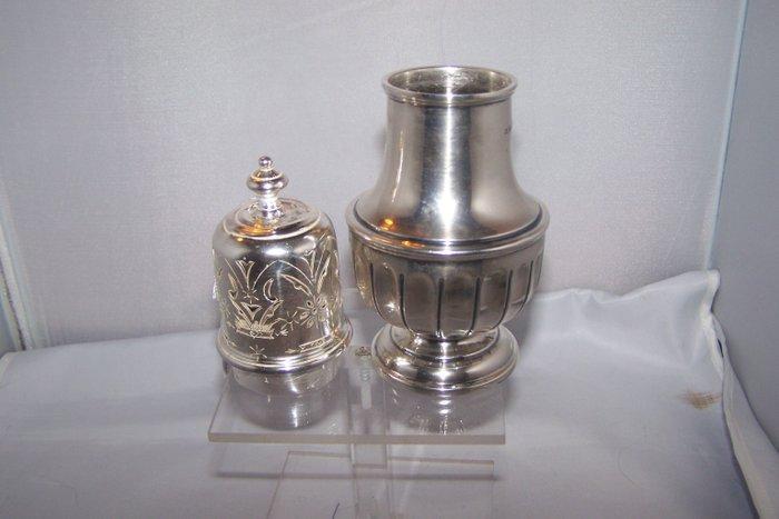 Marples & Co, Birmingham (1901) - Suikerstrooier - .925, Antiek en Kunst, Antiek | Zilver en Goud