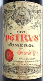 1971 Petrus - Pomerol - 1 Fles (0,75 liter), Verzamelen, Nieuw