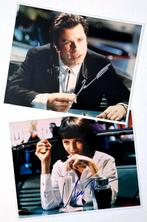Pulp Fiction (1994) - Two Signed Photos by John Travolta and