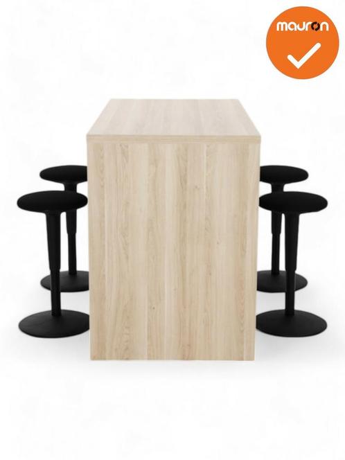 Hoge tafel WOOD -160x80 cm - in 3 kleuren - NIEUW, Zakelijke goederen, Kantoor en Winkelinrichting | Kantoormeubilair en Inrichting
