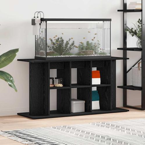 vidaXL Aquariumstandaard 120x40x60 cm spaanplaat zwart, Dieren en Toebehoren, Vissen | Aquaria en Toebehoren, Nieuw, Verzenden