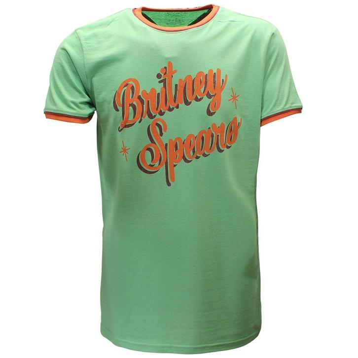 Britney Spears Retro Ringer T-Shirt - Officiële Merchandise, Vêtements | Hommes, T-shirts