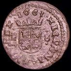 Spanje. Felipe IV. 8 Maravedís Acuñados en la ceca de, Postzegels en Munten