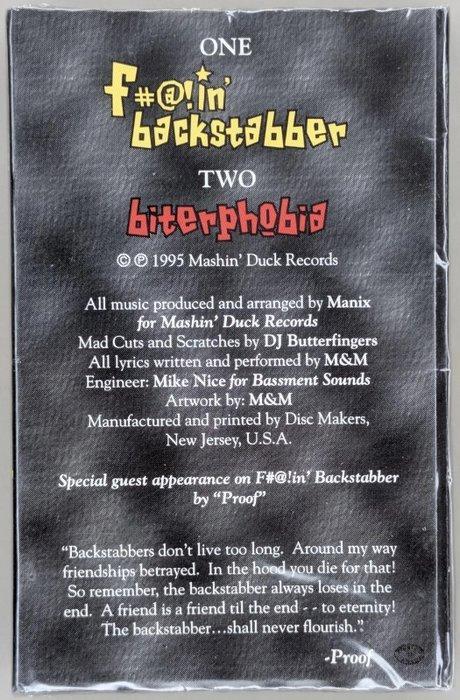 Soul Intent (Eminem Rarity - F#@!in Backstabber /, Cd's en Dvd's, Vinyl Singles