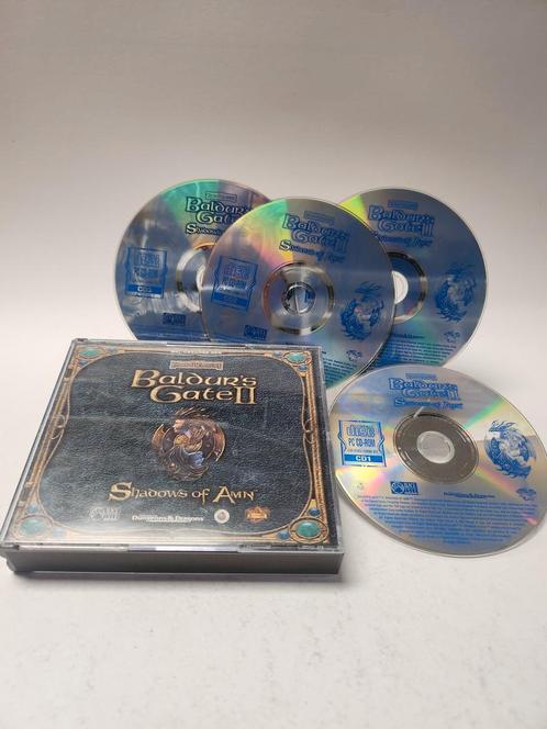 Baldurs Gate II Shadows of Amn PC, Games en Spelcomputers, Games | Pc, Zo goed als nieuw, Ophalen of Verzenden