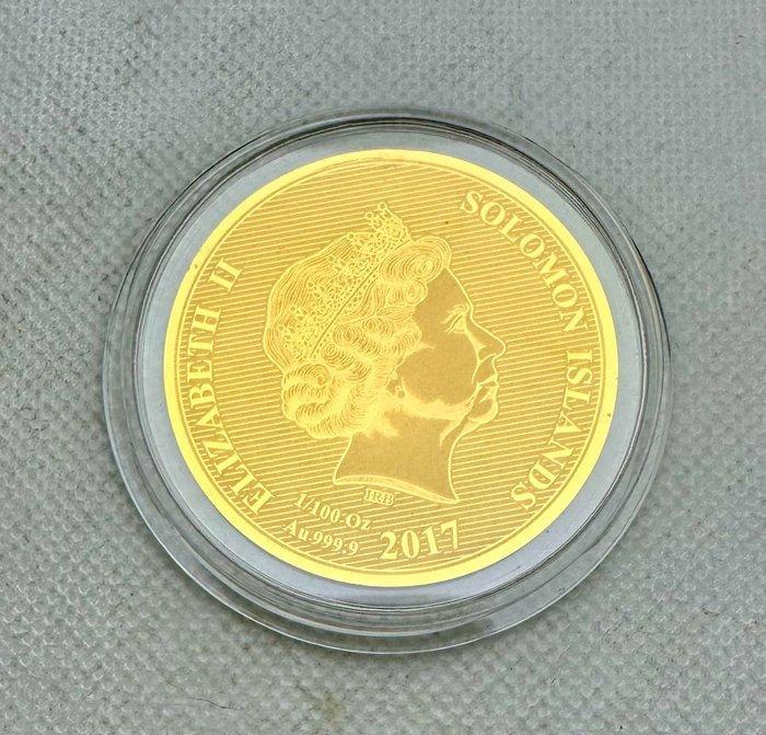Salomonseilanden. 10 Dollars 2017 Double Eagle 1933, oro, Postzegels en Munten, Munten | Europa | Niet-Euromunten