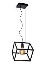 Hanglamp Lucide FABIAN -  - 1xE27 - Zwart, Verzenden, Nieuw