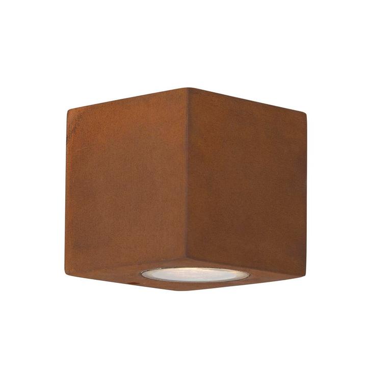 Wandverlichting modern Big Levi Muurlamp Corten, Tuin en Terras, Buitenverlichting, Verzenden